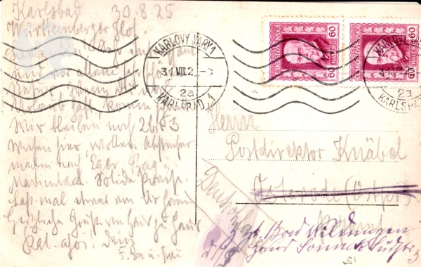 Karlovy Vary 1925 95 001 ●